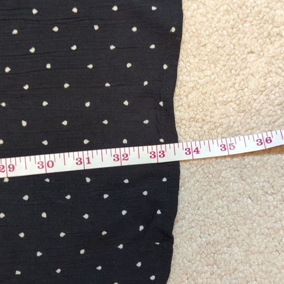 Billabong Long Sleeve Mini Polka Dot Dress - Picture 12 of 14